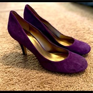 COPY - Purple Suede Nine West heels